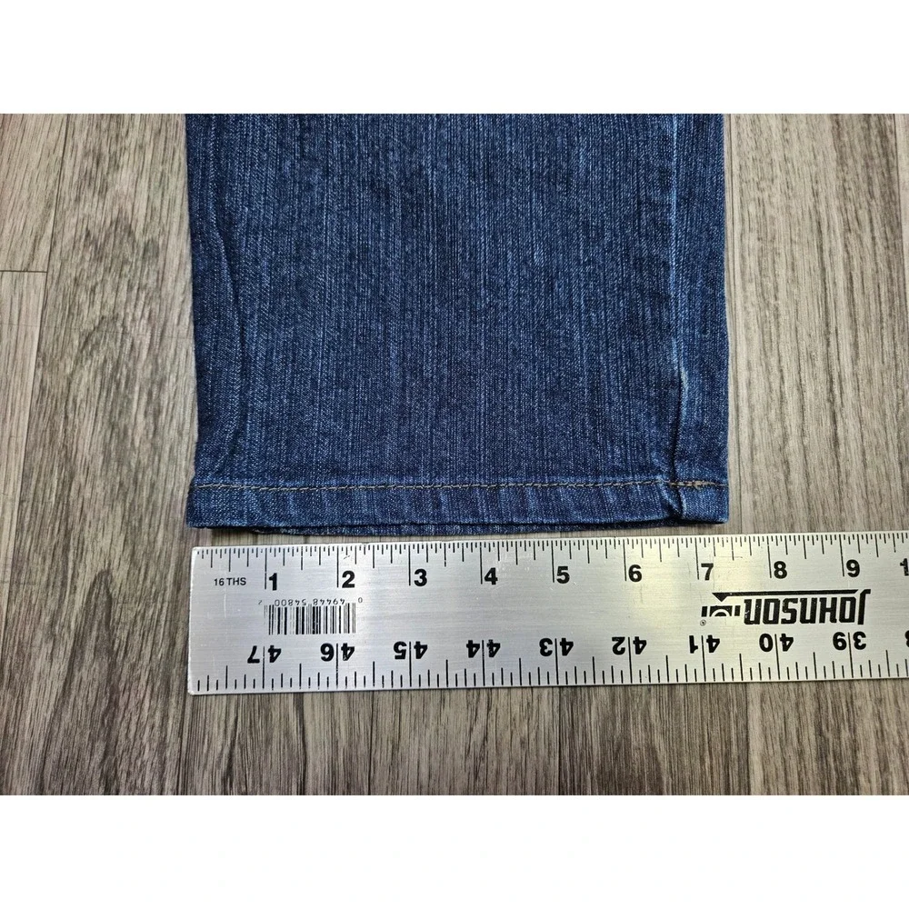Style & Co Jeans Womens 12PS Petite Short Dark Wash Natural Fit Straight Leg